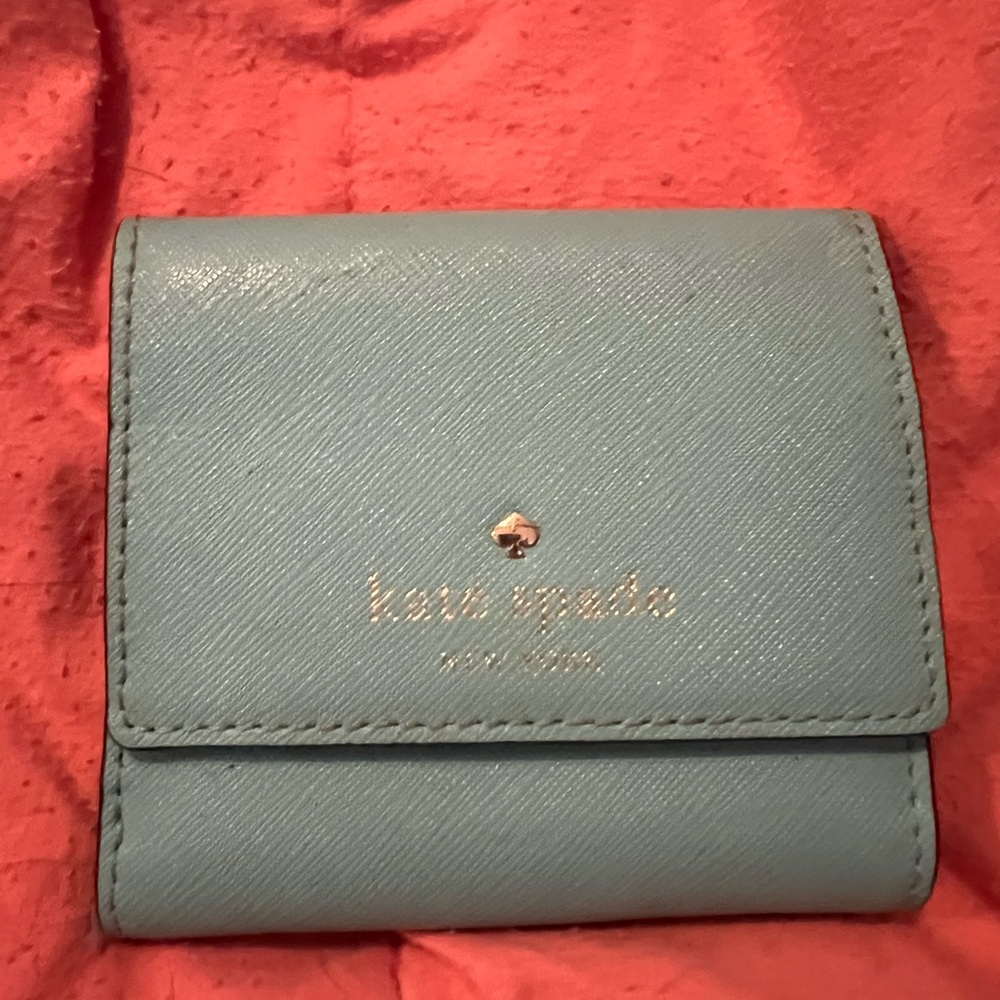Kate Spade Light Blue coin Wallet